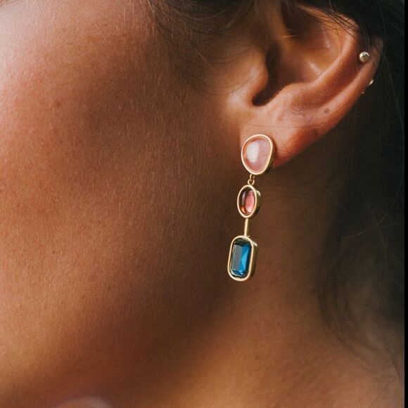 Bohemian earrings N574 - Picture 1 of 5